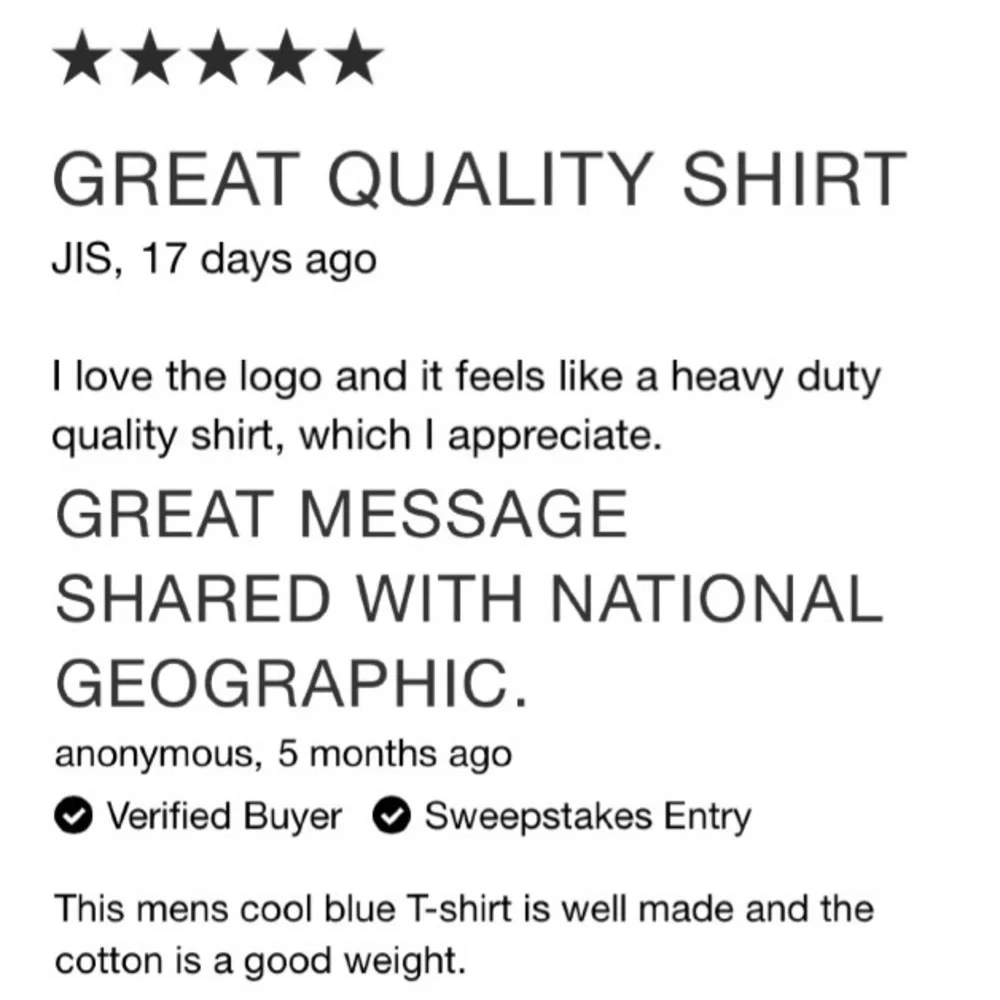 National Geographic Generation Good Use Wisely Blue RARE Hard To Find Graphic T - Picture 15 of 16